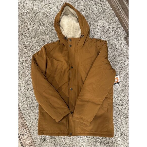 Lucky Brand Men's Parka Jacket Size‎ S Tobacco - Picture 1 of 4
